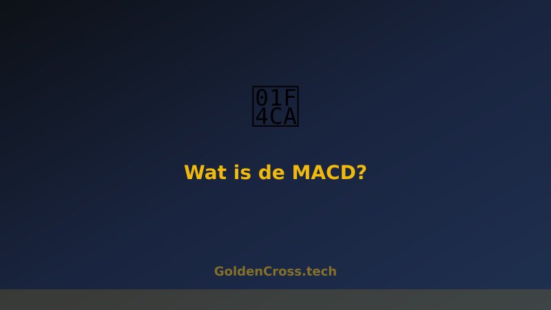 MACD indicator uitgelegd - momentum meten bij beleggen