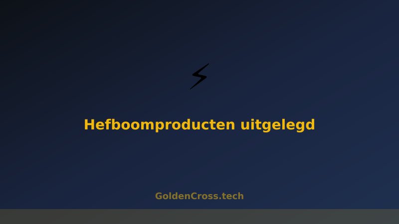 Hefboomproducten turbo opties CFD uitgelegd